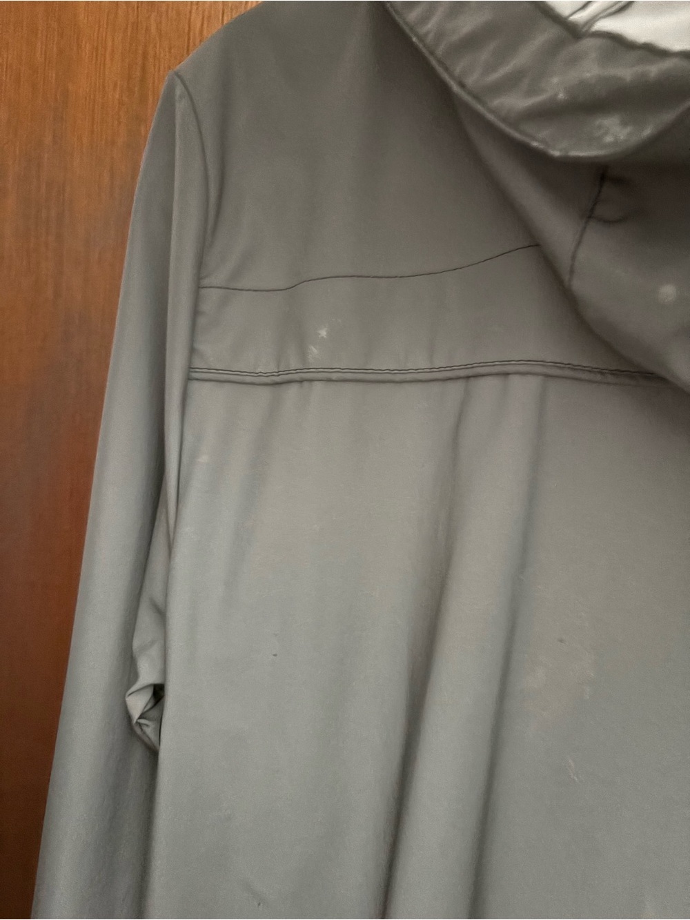 TARGET x HUNTER sz S Reflective Rain Jacket Zip Up Hooded w/ Pouch - Picture 5 of 13